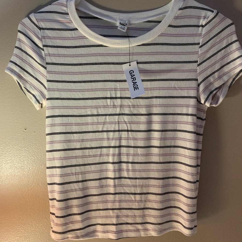 Stripped crop top